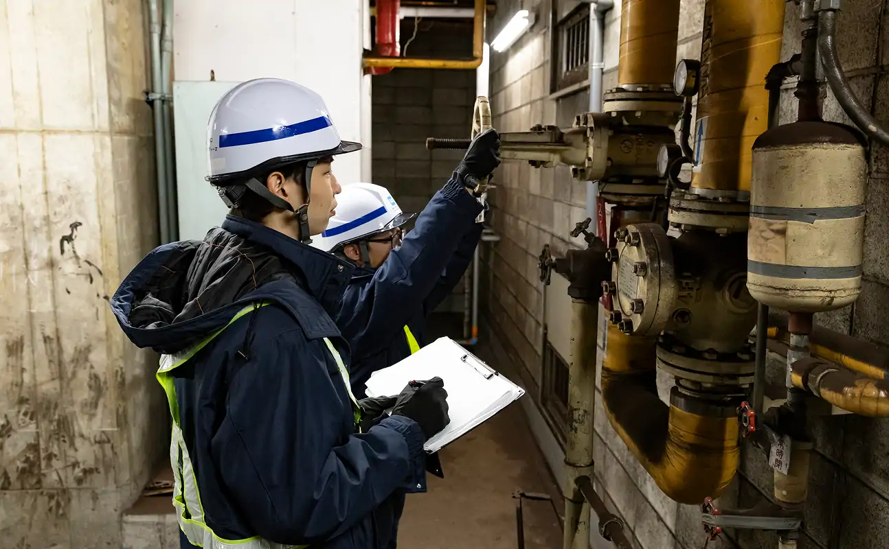 防災設備点検・整備イメージ