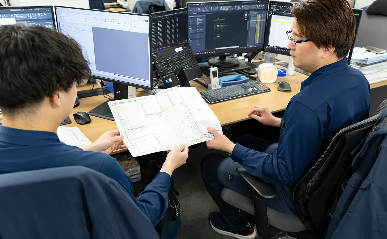 技術者の資格・体制イメージ