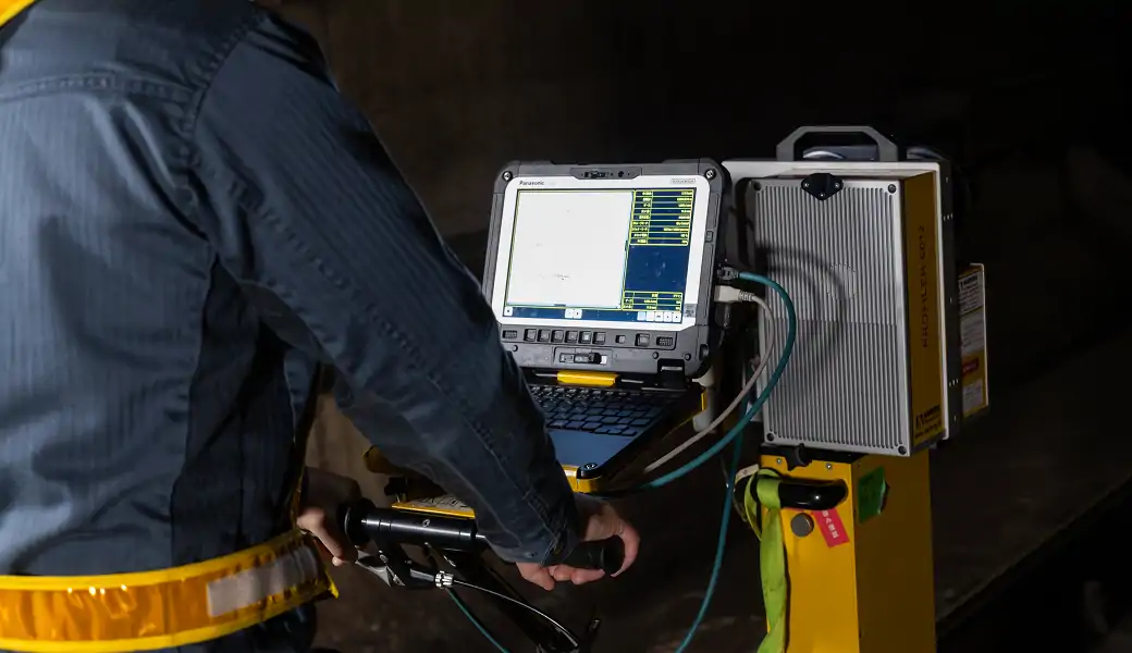 軌道四項目測定イメージ