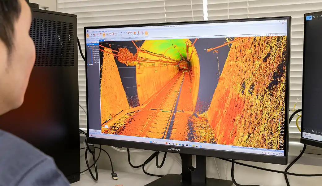 軌道計測ユニットイメージ